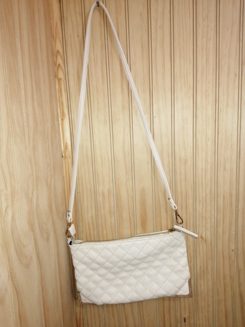 Cartera crema/nude
