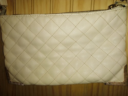 Cartera crema/nude